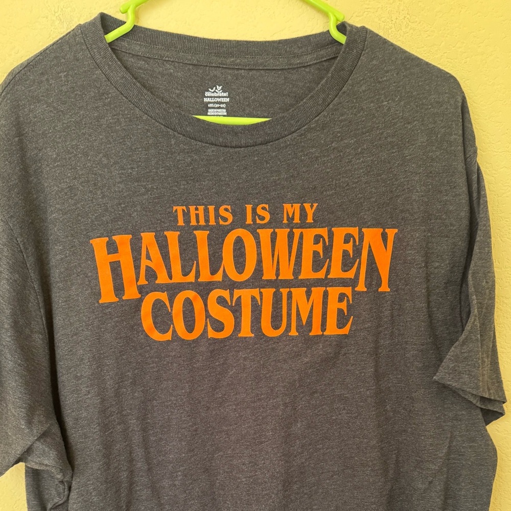 This Is My Halloween Costume T-Shirt Size 2XL